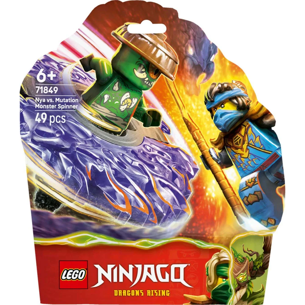 LEGO Ninjago Nya vs. Mutation Monster Spinner Construction Set 71849 Image 1