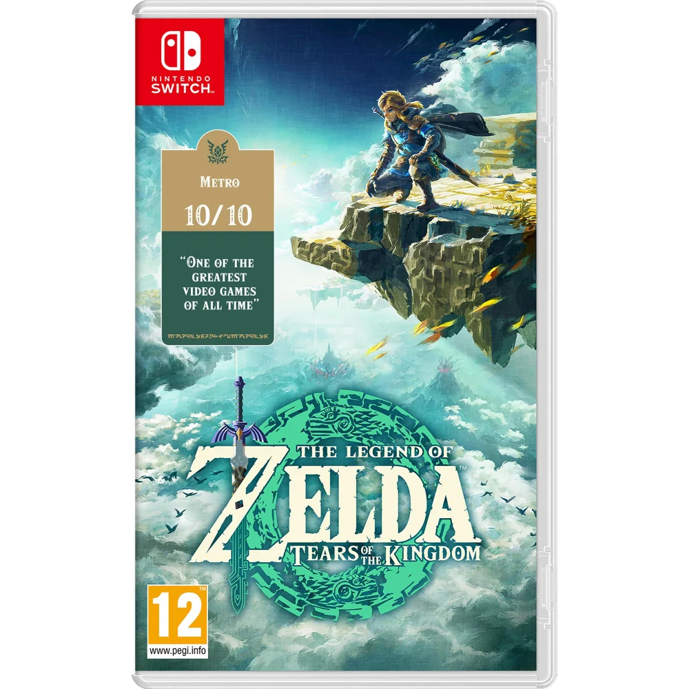 Nintendo Switch The Legend Of Zelda Tears Of The Kingdom Game Image 1