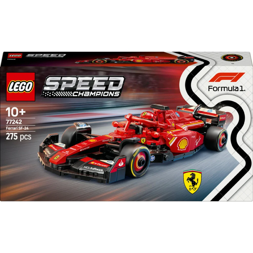 LEGO Speed Champions Ferrari SF-24 F1 Construction Set 77242 Image 1