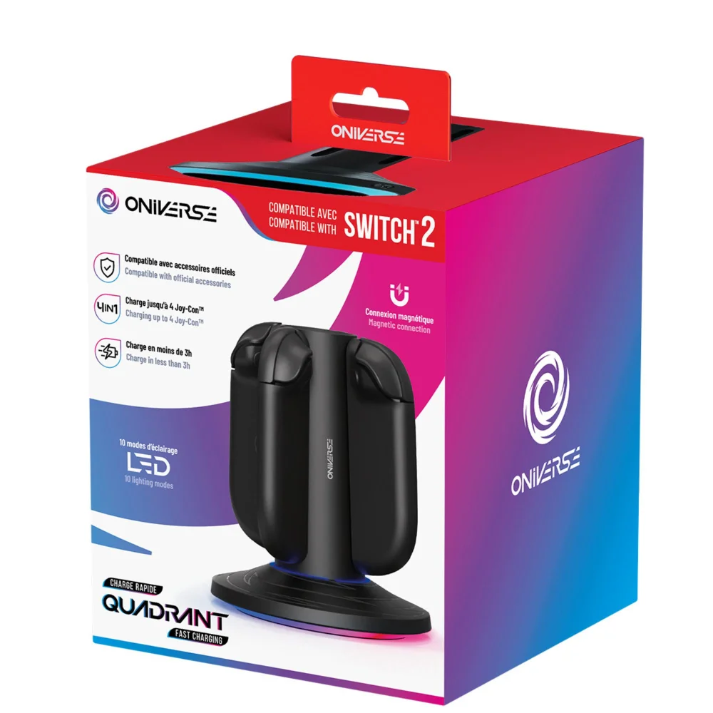 Oniverse Controller Charger Dock Nintendo Switch 2 Compatible Image 1