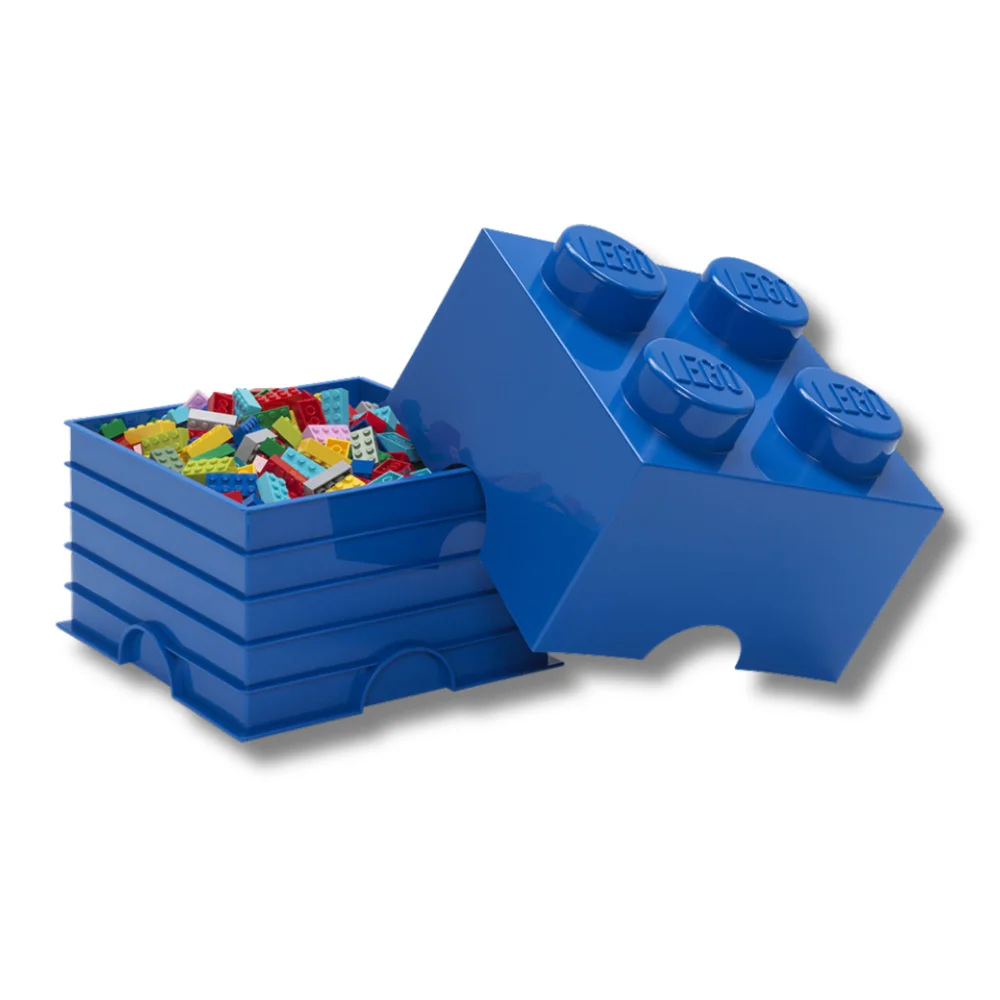LEGO Storage Brick Blue Image 1