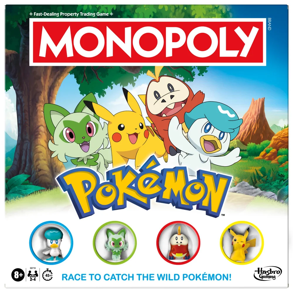 Monopoly Pokémon Edition Board Game Image 1