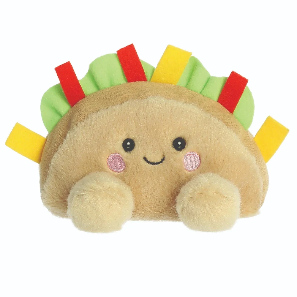 Palm Pals Fiesta Taco 13cm Soft Toy Image 1