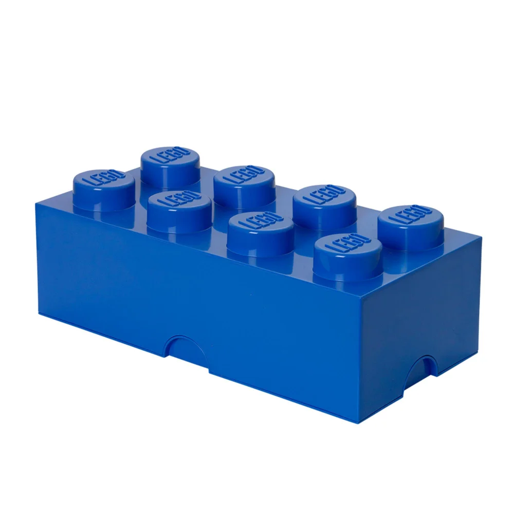 LEGO Storage Brick Blue Large Image 1