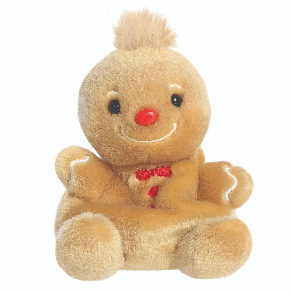 Palm Pals Gino Gingerbread Man 13cm Soft Toy Image 1