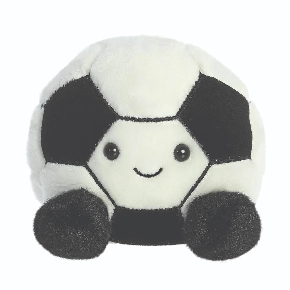 Palm Pals Striker Football 13cm Soft Toy Image 1