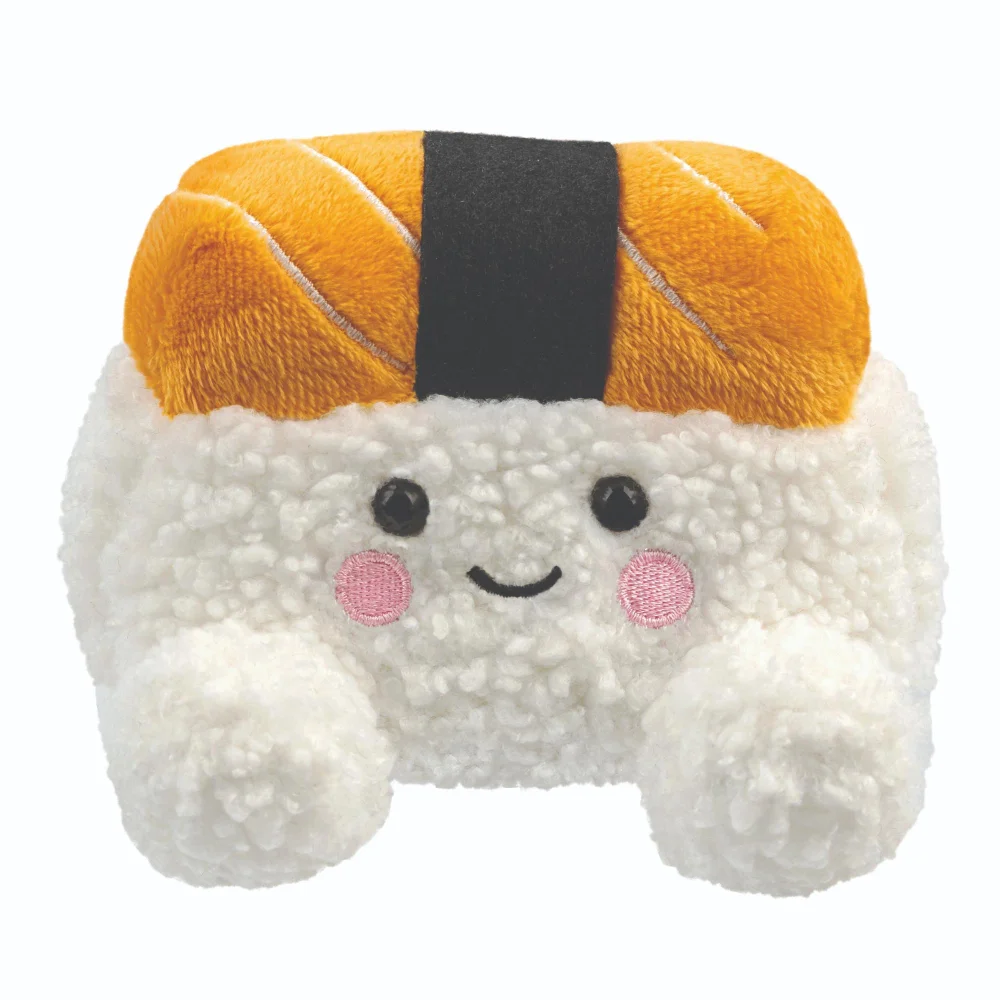 Palm Pals Suhiro Salmon Sushi 13cm Soft Toy Image 1