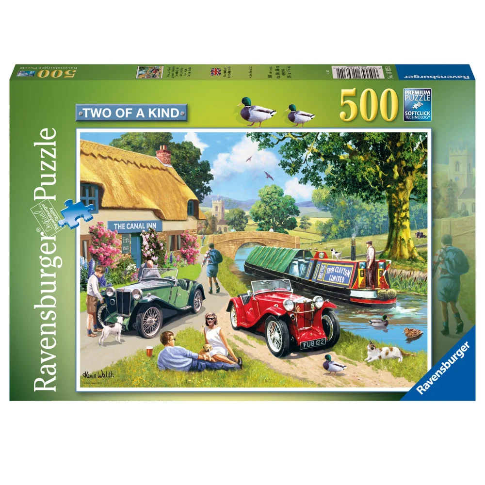 Ravensburger Two of a Kind 500 Piece Puzzle Image 1