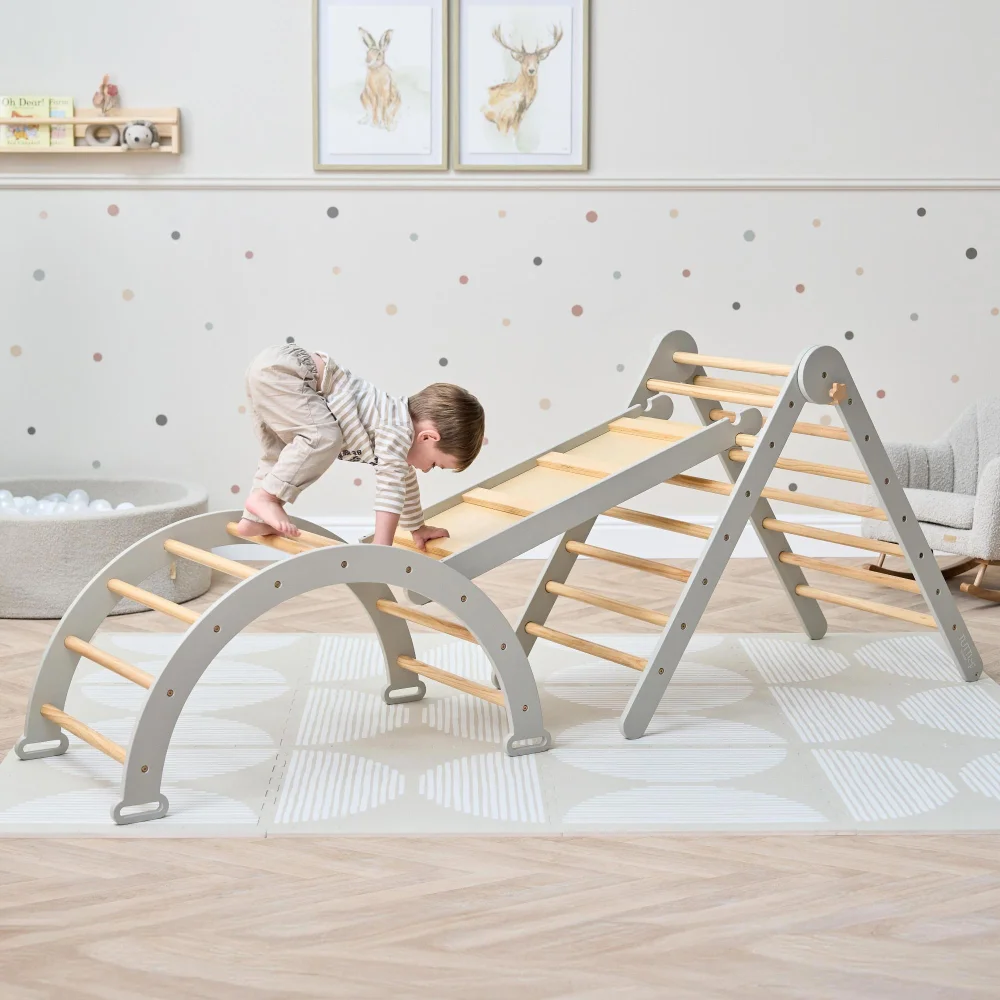 Tutti Bambini 3 in 1 Mushroom Climbing Frame Scala Pikler Image 1