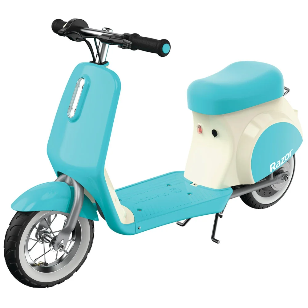 Razor Pocket Mod 12V Teal Electric Scooter Ride On Image 1