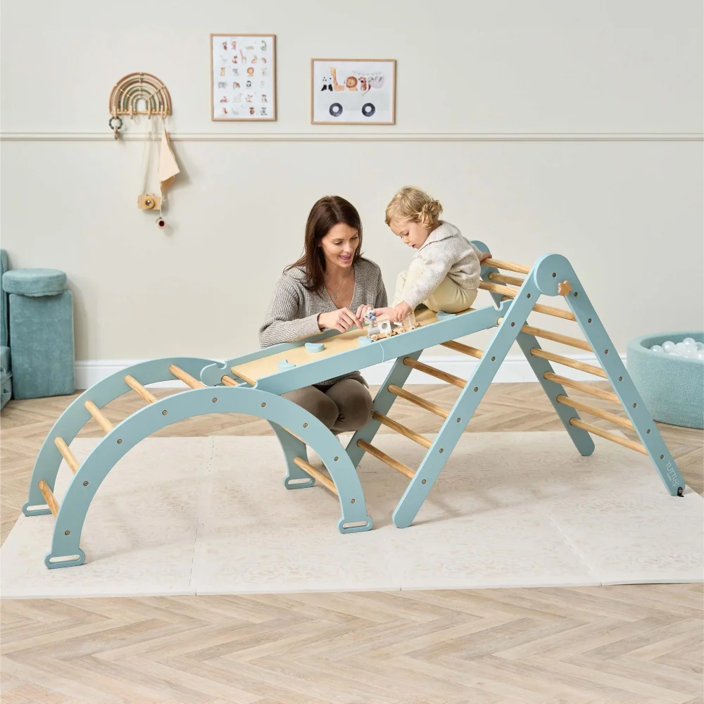 Tutti Bambini 3 in 1 Ocean Stone Climbing Frame Scala Pikler Image 1