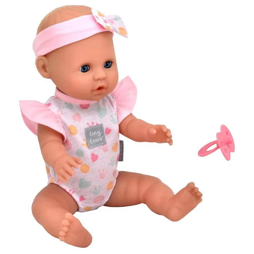 Tiny Tears Classic Drinking, Crying and Wetting 38cm Baby Doll Image 1