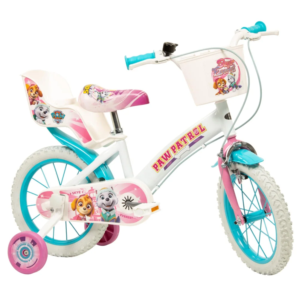 Toimsa 14 Inch Paw Patrol Bike White Image 1