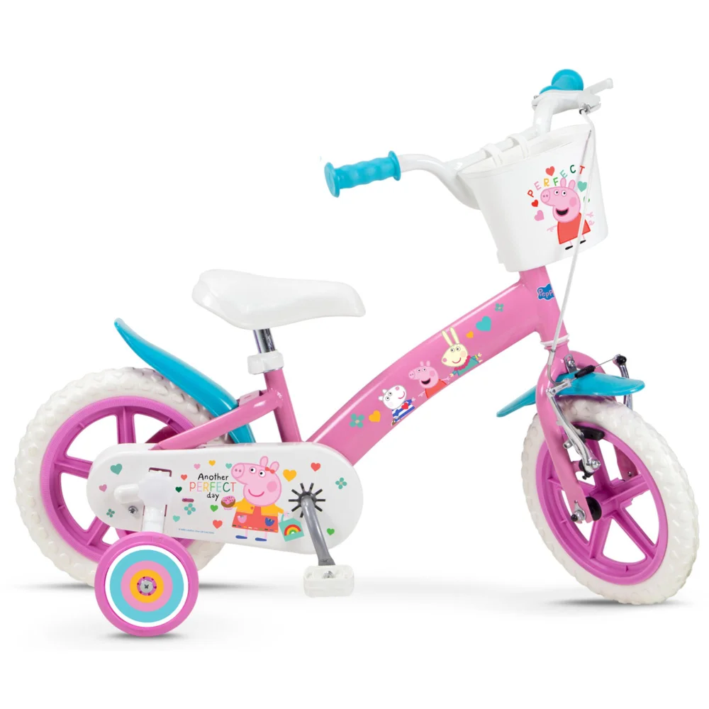 Toimsa 12 Inch Peppa Pig Bike Pink Image 1