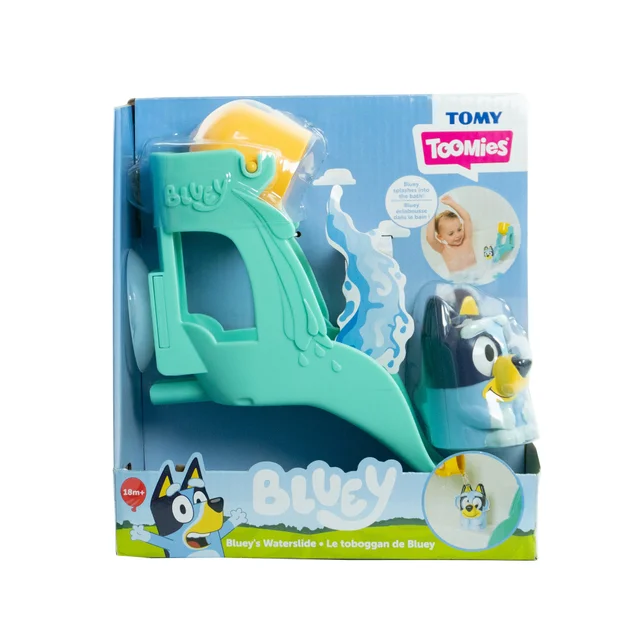 Tomy Toomies Bluey's Waterslide Bath Toy