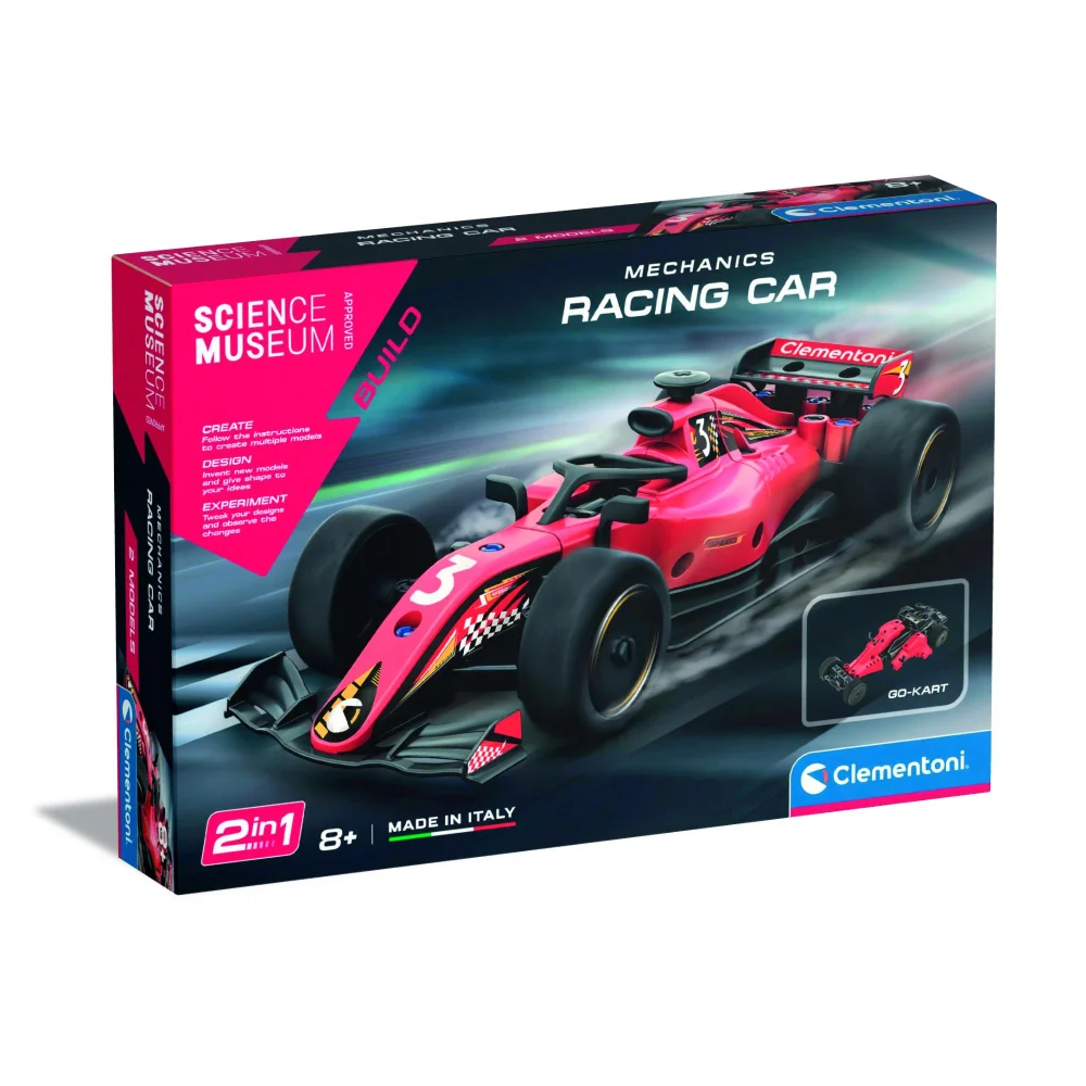 Science Museum 2 in 1 Mechanics Race Car STEM Set Image 1