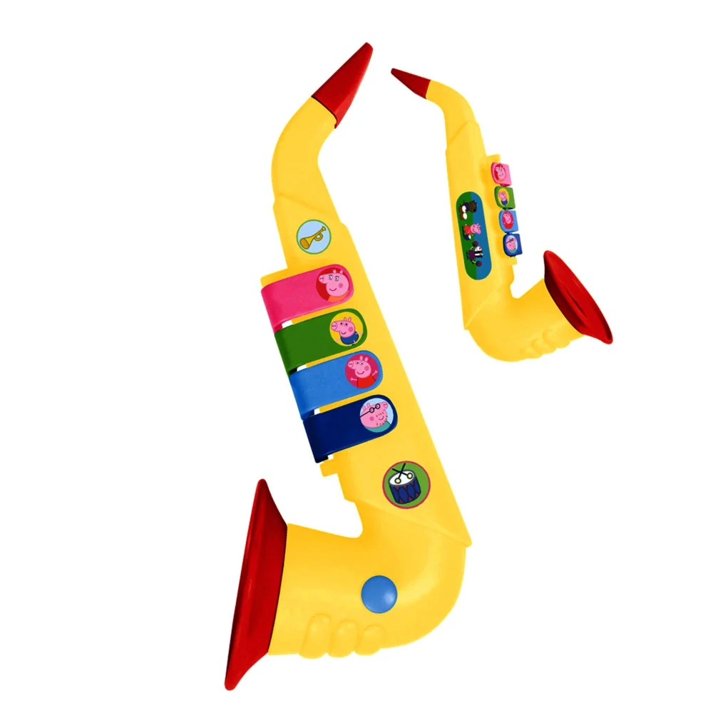 Reig Peppa Pig Toy Saxophone Image 1