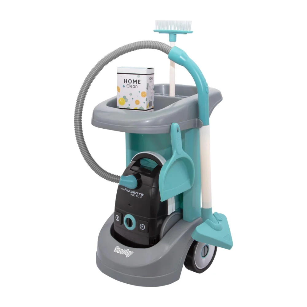 Smoby Rowenta Cleaning Trolley Image 1