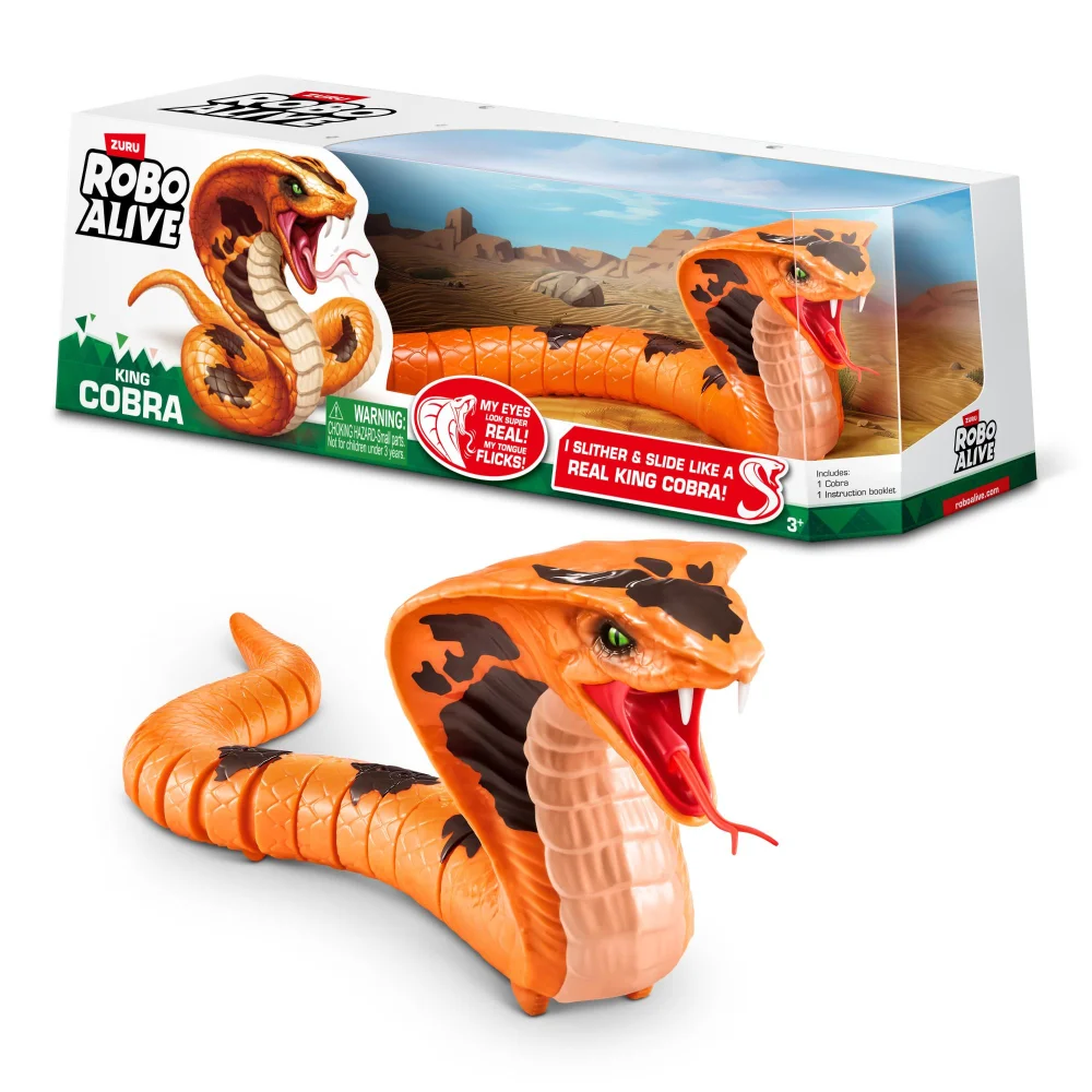 Robo Alive King Cobra Electronic Pet by ZURU Image 1
