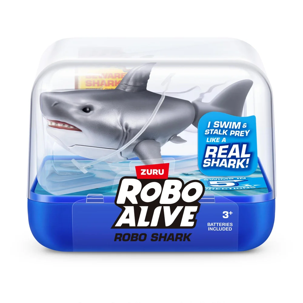 Robo Alive Water Activated Shark Electronic Pet by ZURU (Syles Vary) Image 1