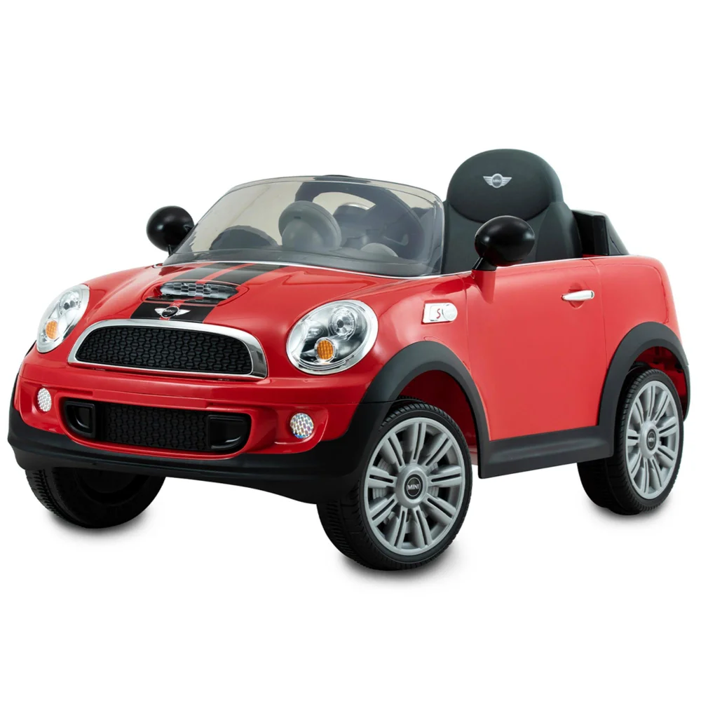 Rollplay Mini Cooper 6V Red Electric Ride On Car Image 1