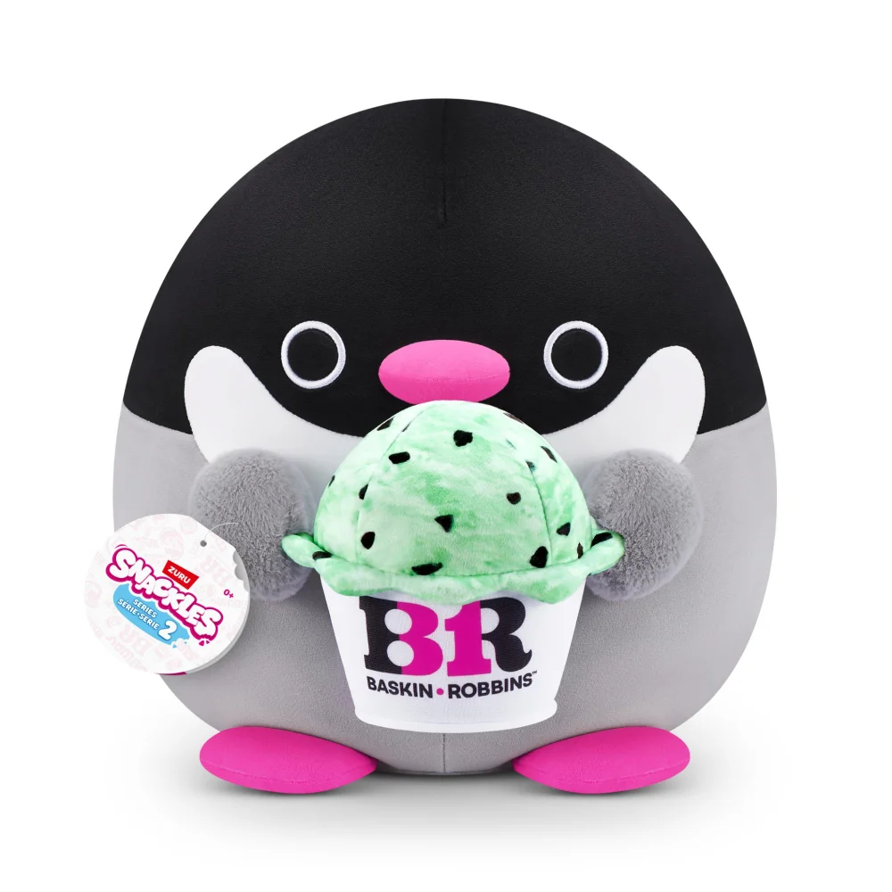 Snackles Penelope the Penguin 36cm Soft Toy by ZURU Image 1