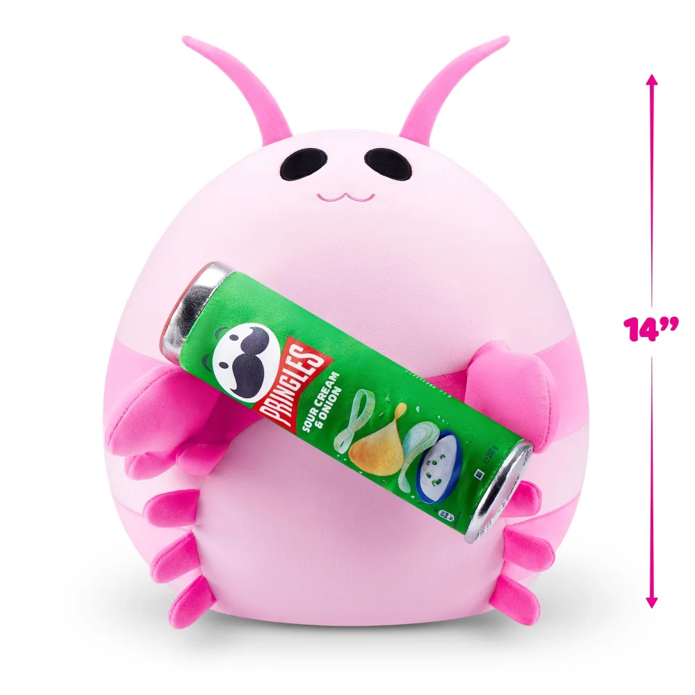 Snackles Series 2 Lily the Shrimp 36cm Soft Toy by ZURU Image 1