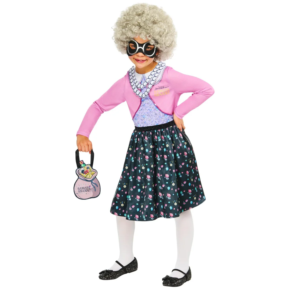 Rubies 5-6 Years David Walliams Gangsta Granny Dress Up Costume Image 1