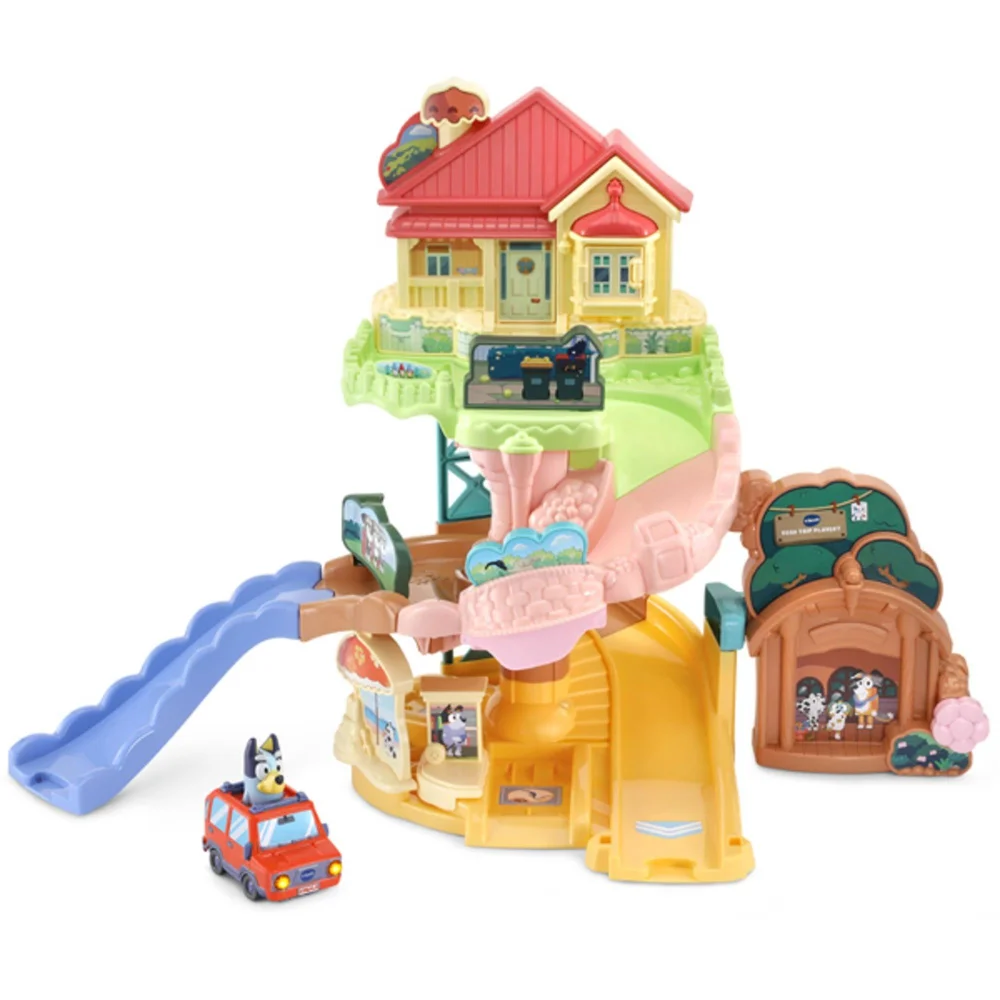 VTech Road Trip Toot-Toot Drivers Playset Bluey Image 1
