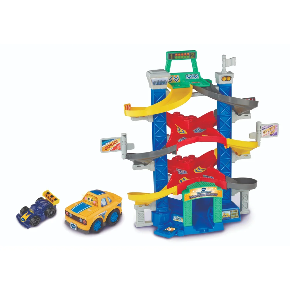 VTech Toot-Toot Drivers Criss-Cross Raceway Playset Image 1