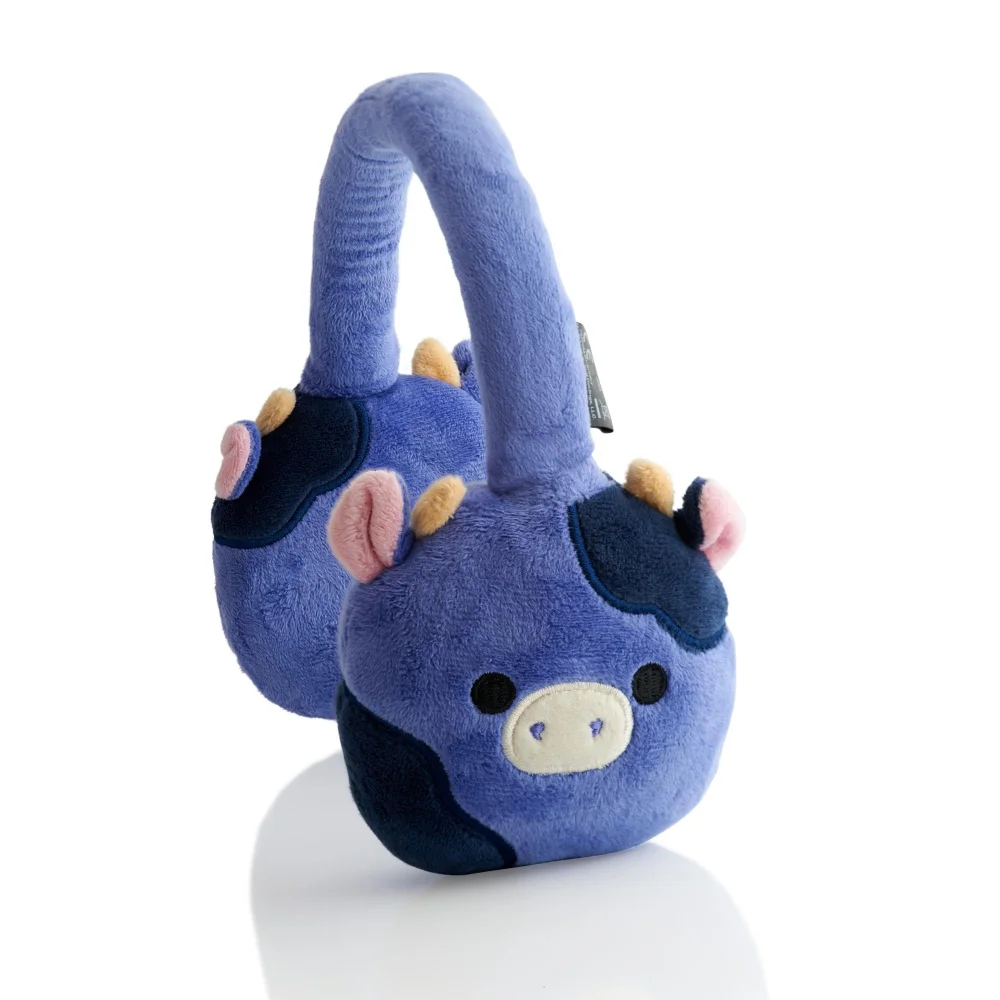Squishmallows Bluetooth Headphones Ingred the Cow Image 1