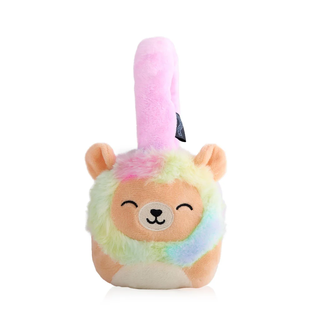 Squishmallows Bluetooth Headphones Leonard the Lion Image 1