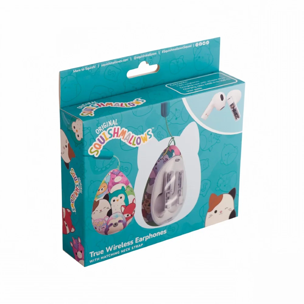 Squishmallows Exclusive Wireless Earphones Image 1