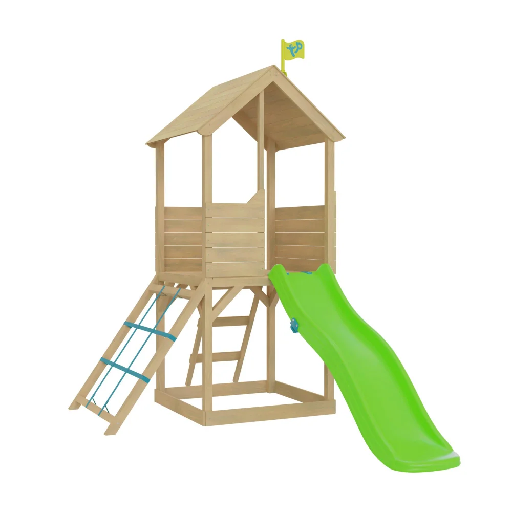 TP Wooden Treehouse with Net Image 1