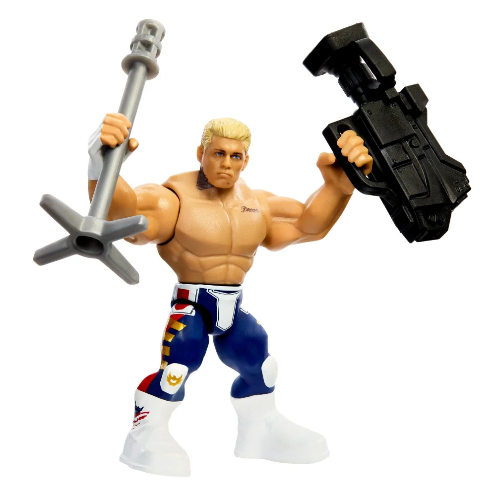 WWE Knuckle Crunchers Cody Rhodes Figure Image 1