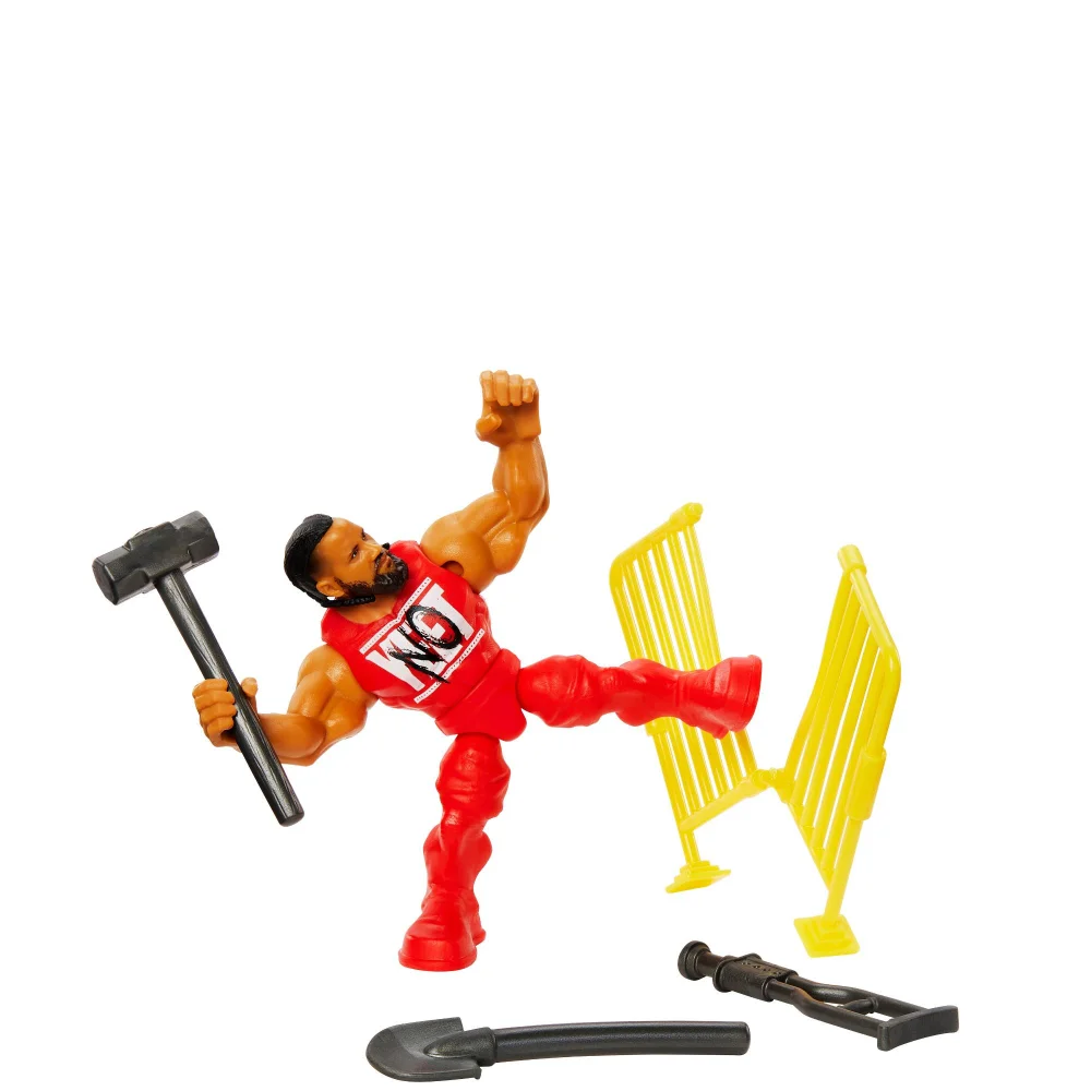 WWE Knuckle Crunchers Jimmy Uso 8cm Action Figure Image 1