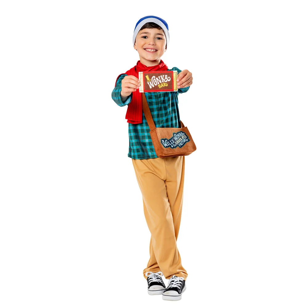 Rubies 9-10 Years Charlie Bucket Dress Up Costume Image 1