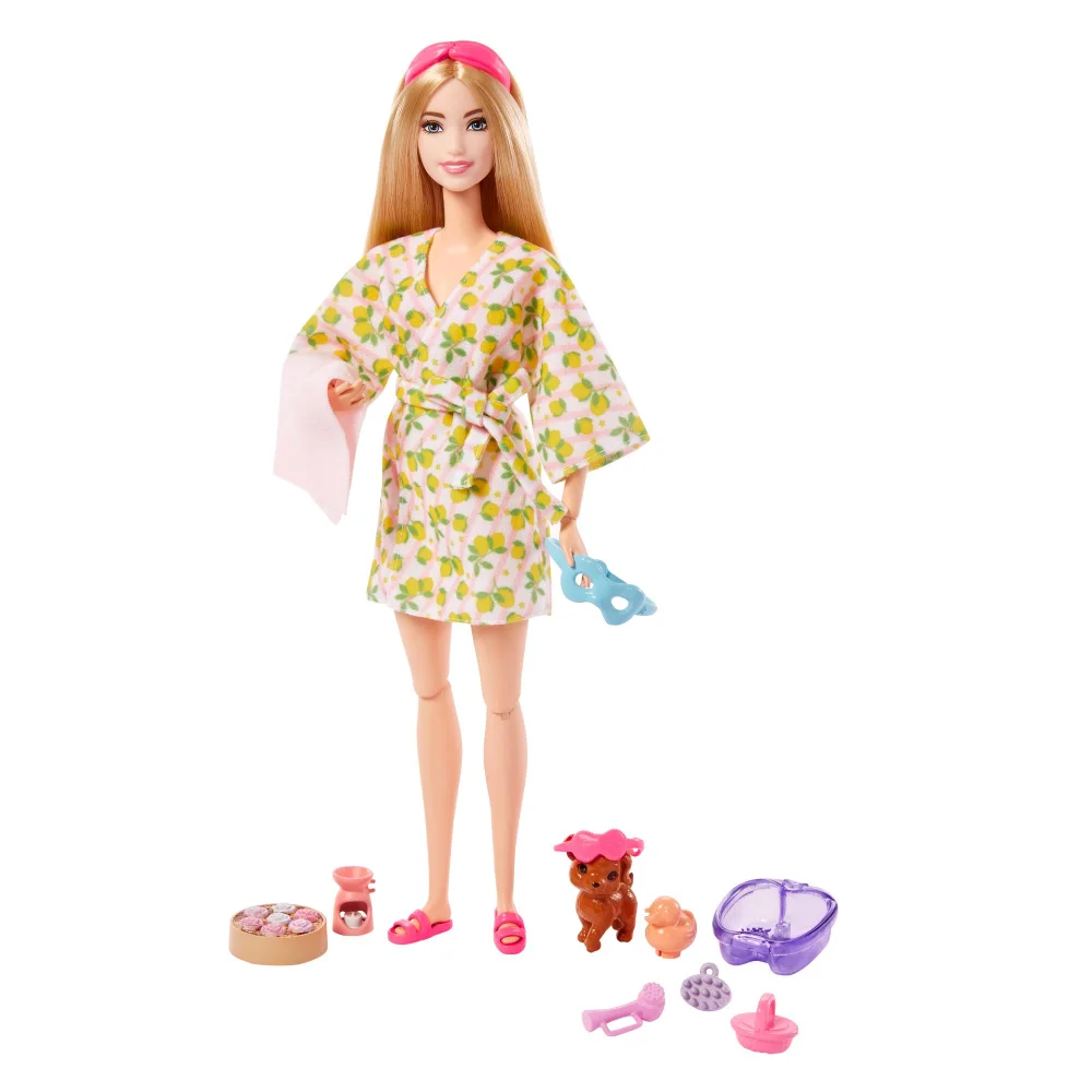 Barbie Wellness Blonde Spa Day Doll Image 1
