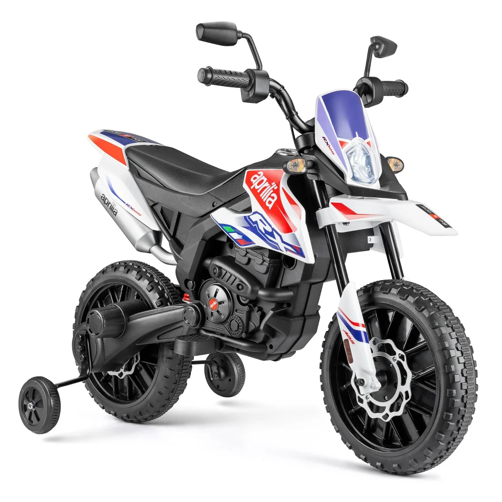 Xootz Aprilia Electric Motorbike Ride On White Image 1