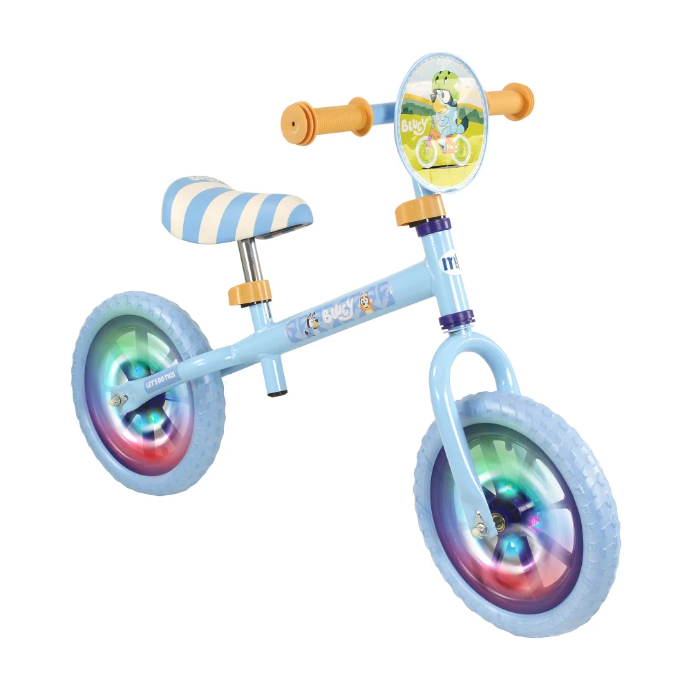 Bluey 12 Inch Light Up Balance Bike Image 1