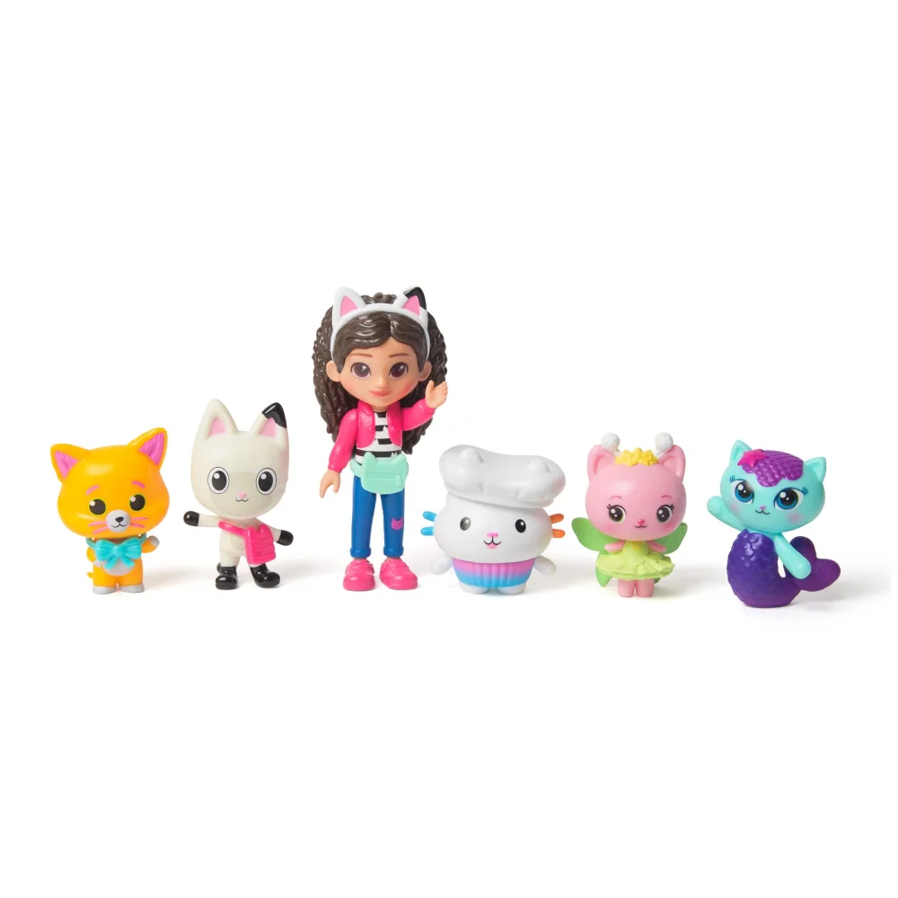 Gabby's Dollhouse Cat-venture Crew 6 Figure Pack The Movie Image 1