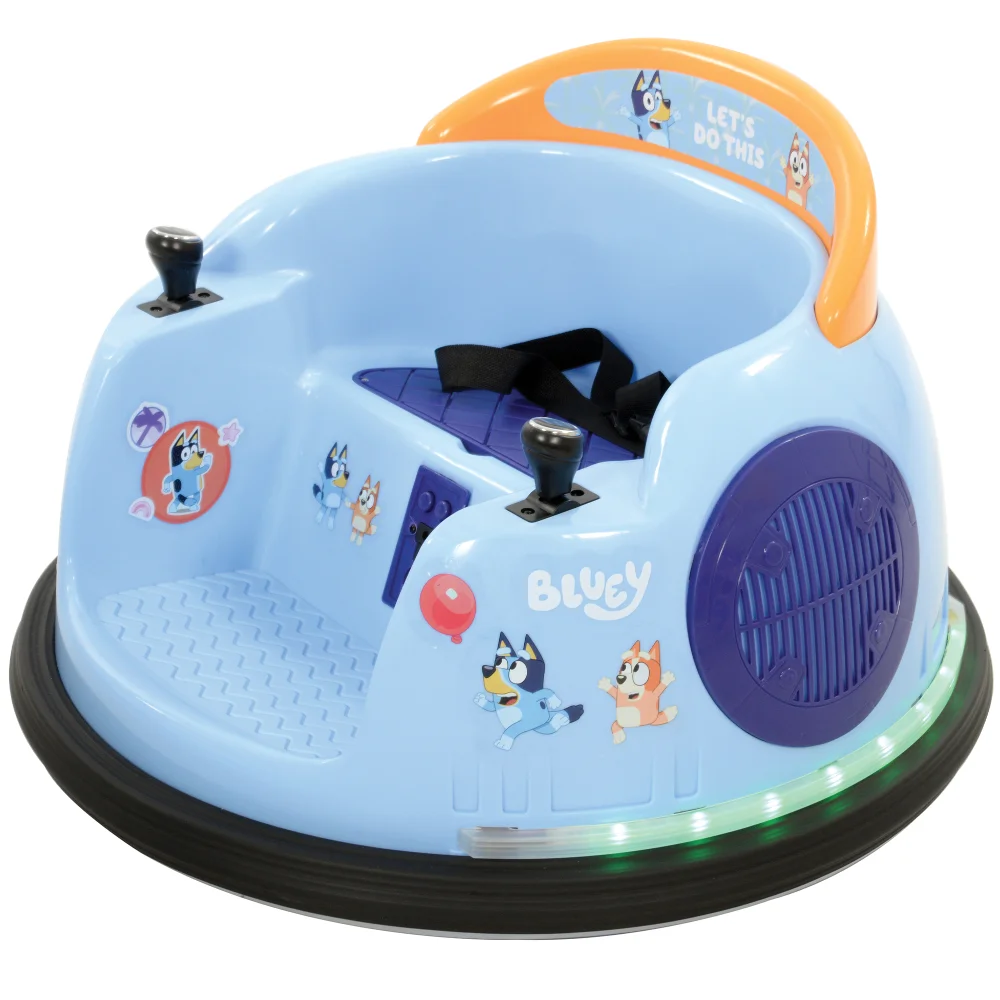 Bluey Bumper Car Electric 6V Ride On Image 1