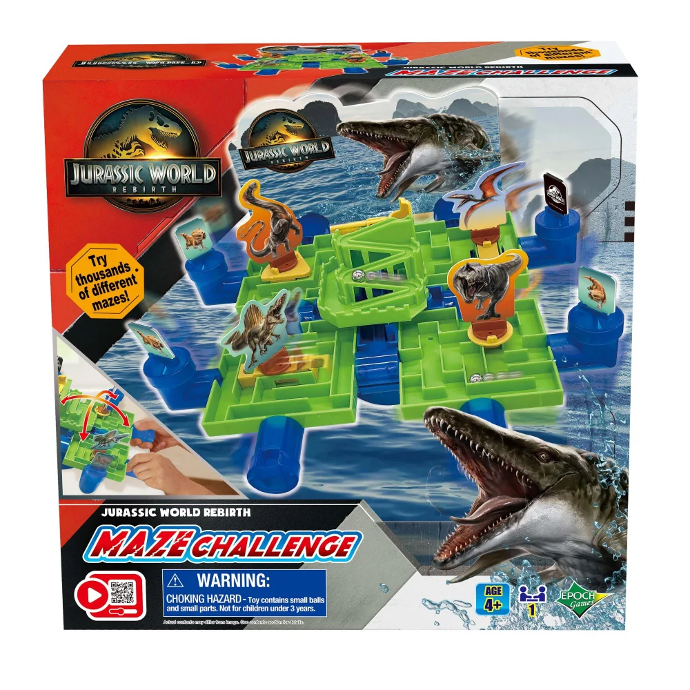 Jurassic World Rebirth Maze Challenge Game Image 1