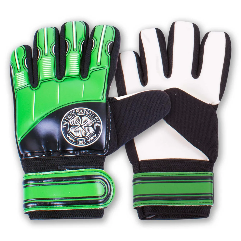 Celtic FC Delta Junior Size 5 Goalkeeper Gloves Image 1