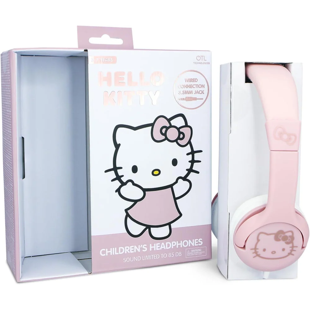 Hello Kitty Childrens Wired Headphones Image 1