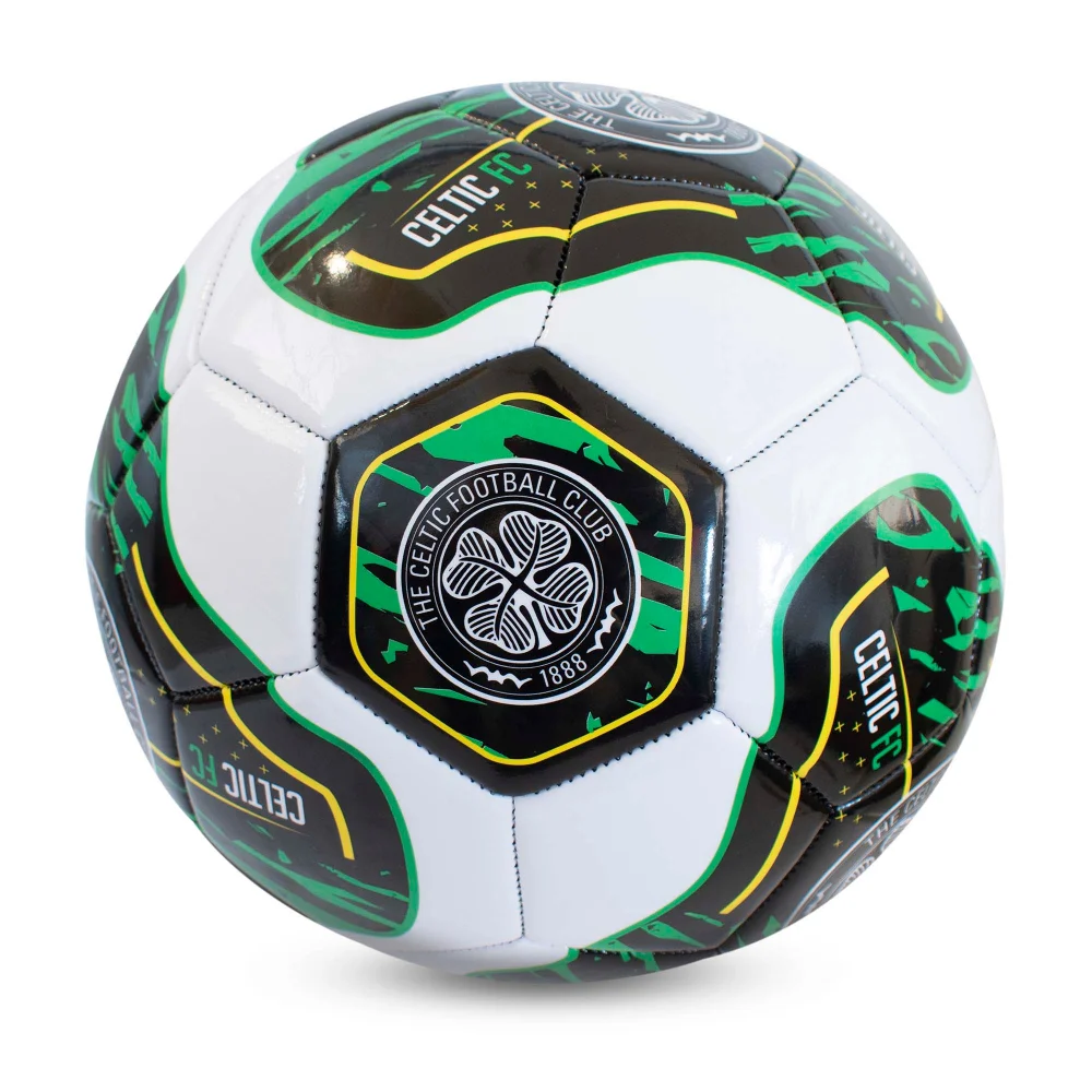Celtic FC Size 5 Tracer Football Image 1