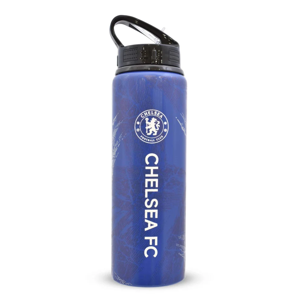 Chelsea FC 750ml 3D Aluminium Bottle Image 1