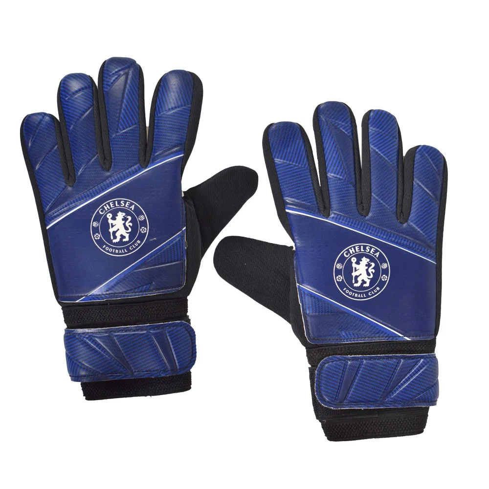 Chelsea FC Fuse Youth Size 7 Goalkeeper Gloves Image 1
