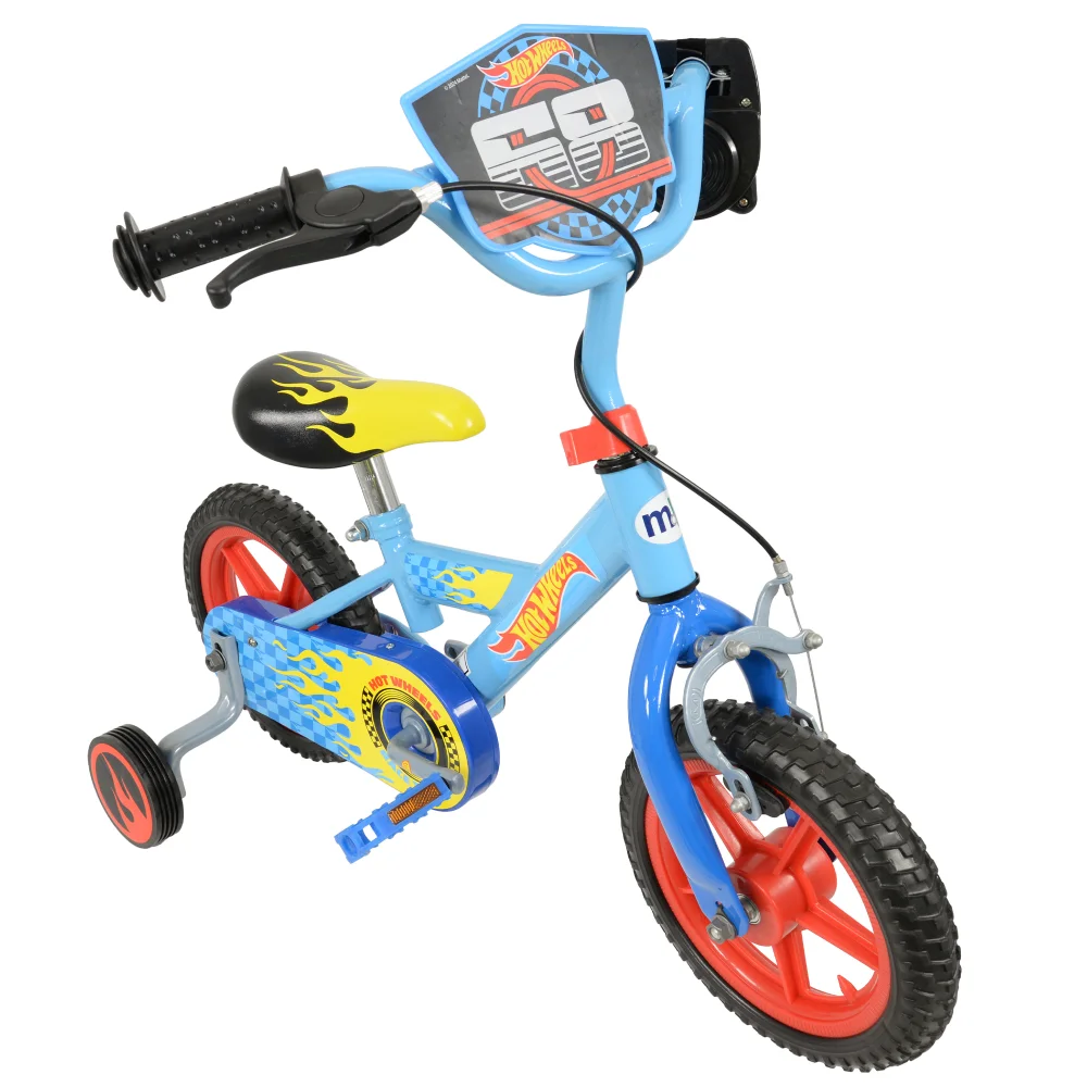Hot Wheels 12 Inch Bike with Revver and Stabilisers Image 1