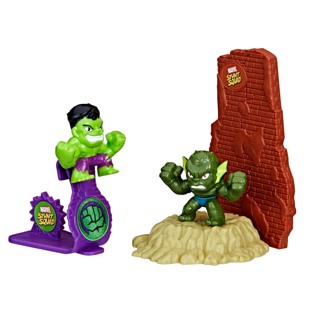 Marvel Stunt Squad Hulk VS. Abomination Playset Image 1